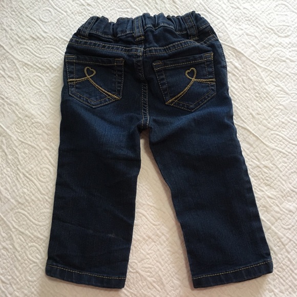 9-12m The Place ‘89 Girls Jeans - Picture 2 of 6